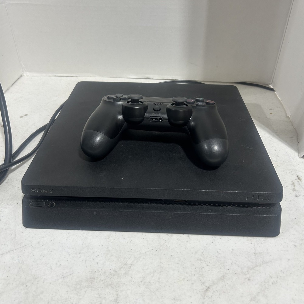 Sony PS4 Slim 500GB CUH-2115B Console Controller COD Cold War Slow Disc Eject
